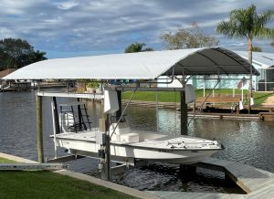 Rush-Co Marine Products | Custom Covers for Boat Lift Canopies for Cape Coral